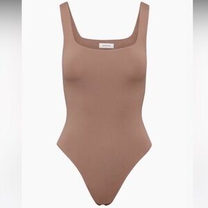 Aritzia Tan Bodysuit